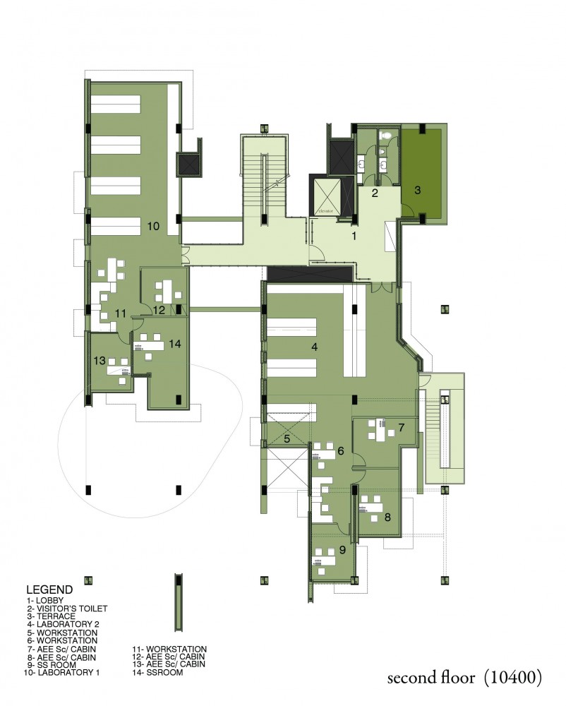 Office Complex for Delhi Pollution Control Committee Proposal / M:OFA Studios