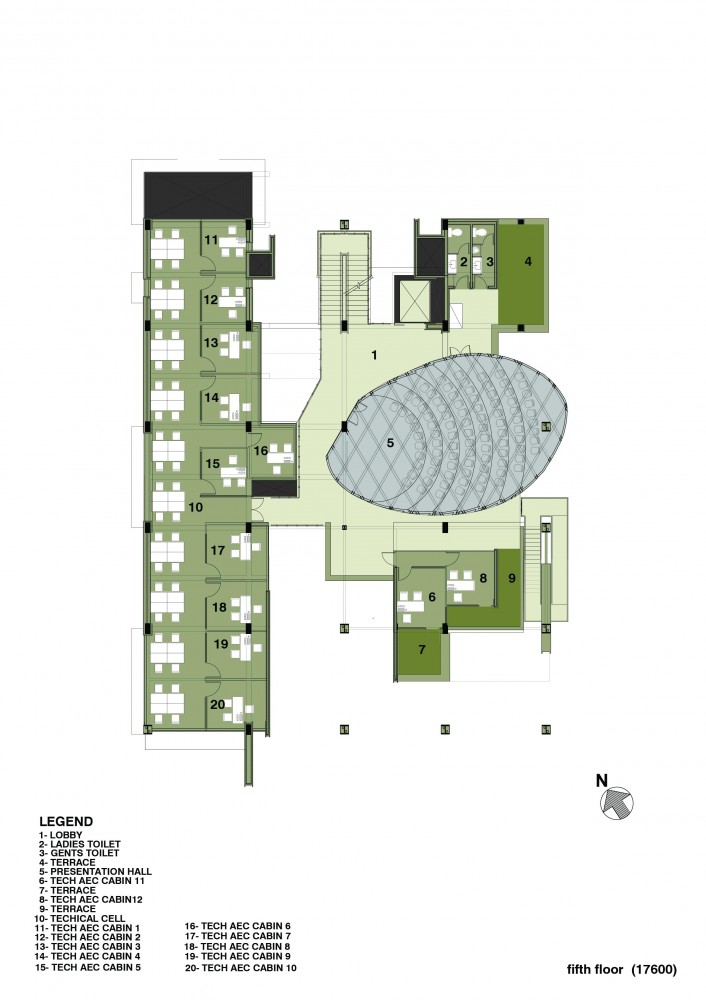Office Complex for Delhi Pollution Control Committee Proposal / M:OFA Studios