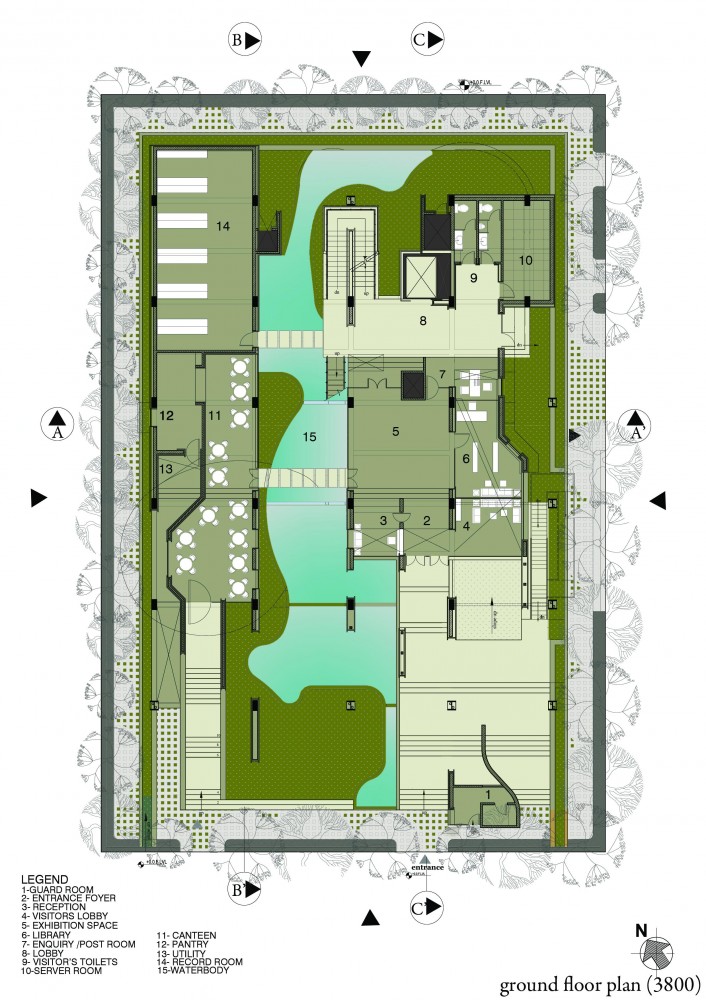 Office Complex for Delhi Pollution Control Committee Proposal / M:OFA Studios