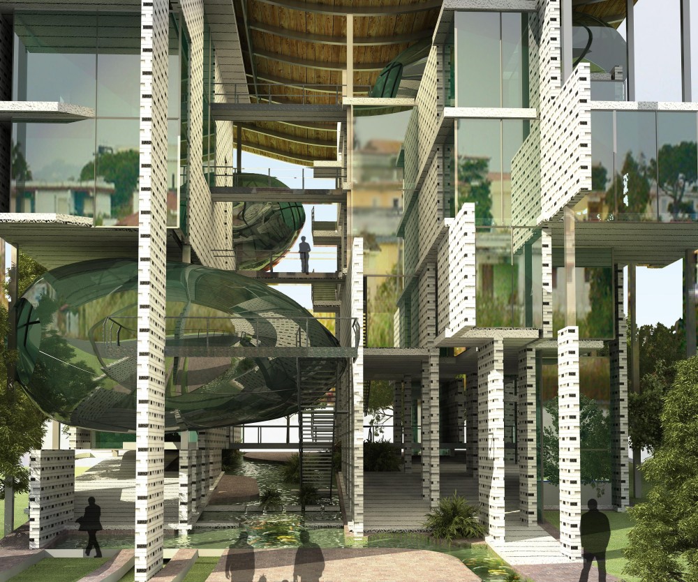Office Complex for Delhi Pollution Control Committee Proposal / M:OFA Studios