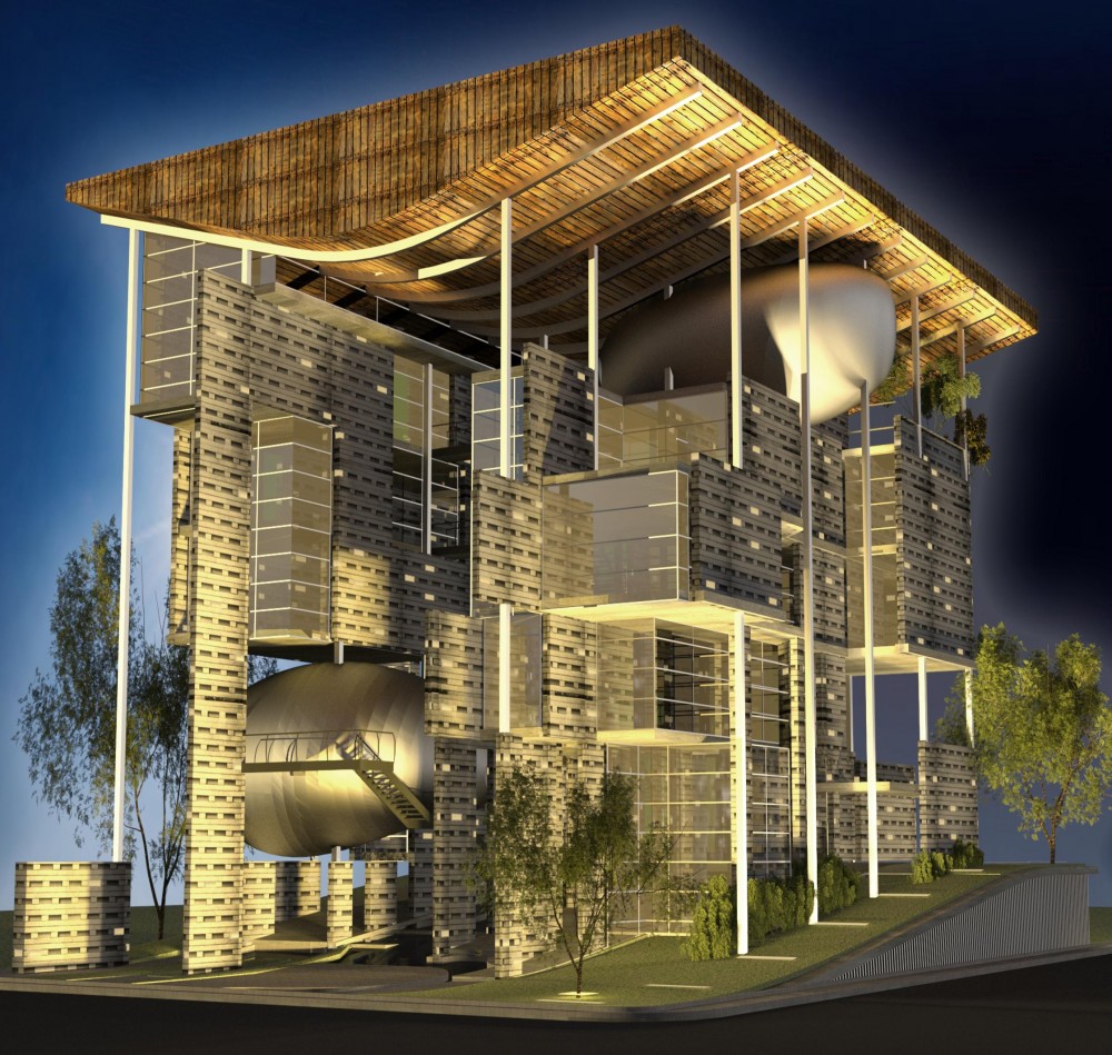Office Complex for Delhi Pollution Control Committee Proposal / M:OFA Studios