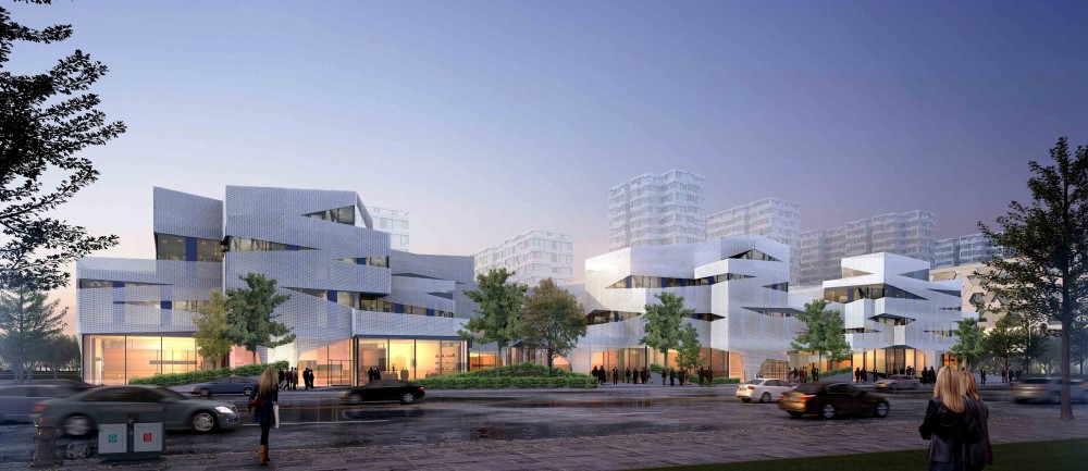 Jiading Office Complex / Damian Donze (Tongji Architectural Design and Research Institute)