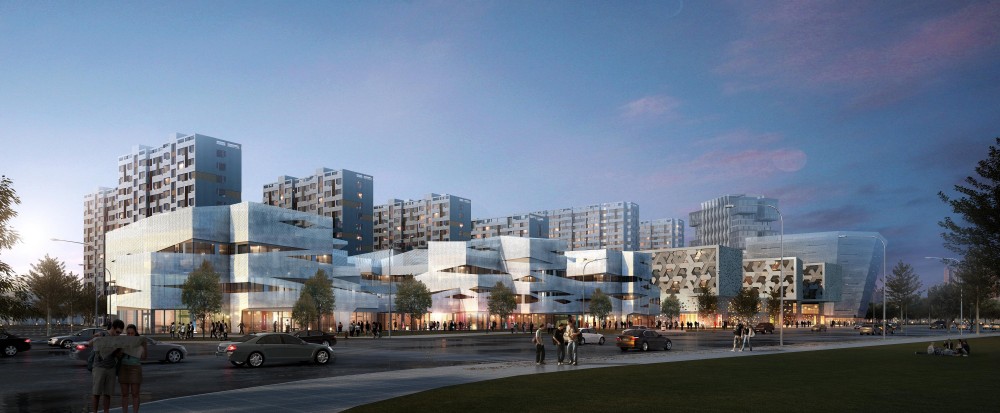 Jiading Office Complex / Damian Donze (Tongji Architectural Design and Research Institute)
