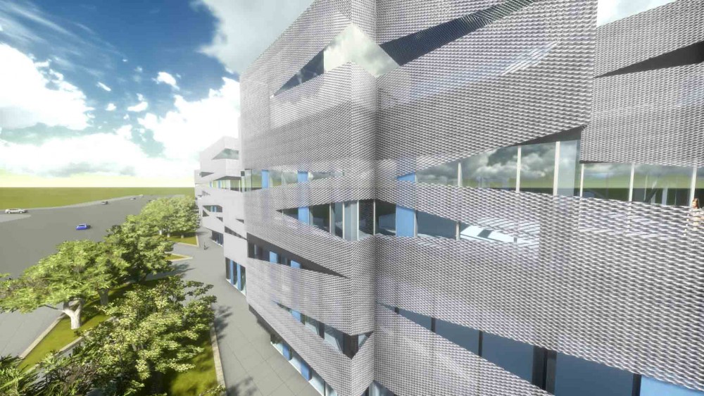 Jiading Office Complex / Damian Donze (Tongji Architectural Design and Research Institute)