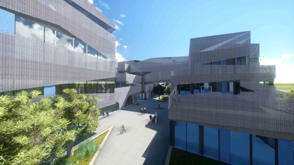 Jiading Office Complex / Damian Donze (Tongji Architectural Design and Research Institute)