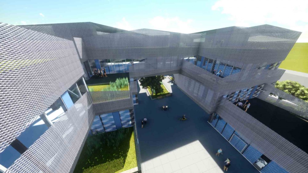 Jiading Office Complex / Damian Donze (Tongji Architectural Design and Research Institute)
