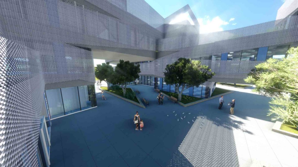 Jiading Office Complex / Damian Donze (Tongji Architectural Design and Research Institute)