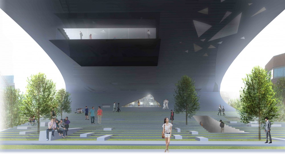 Daegu Gosan Public Library Competition Entry / wHY Architecture & Design