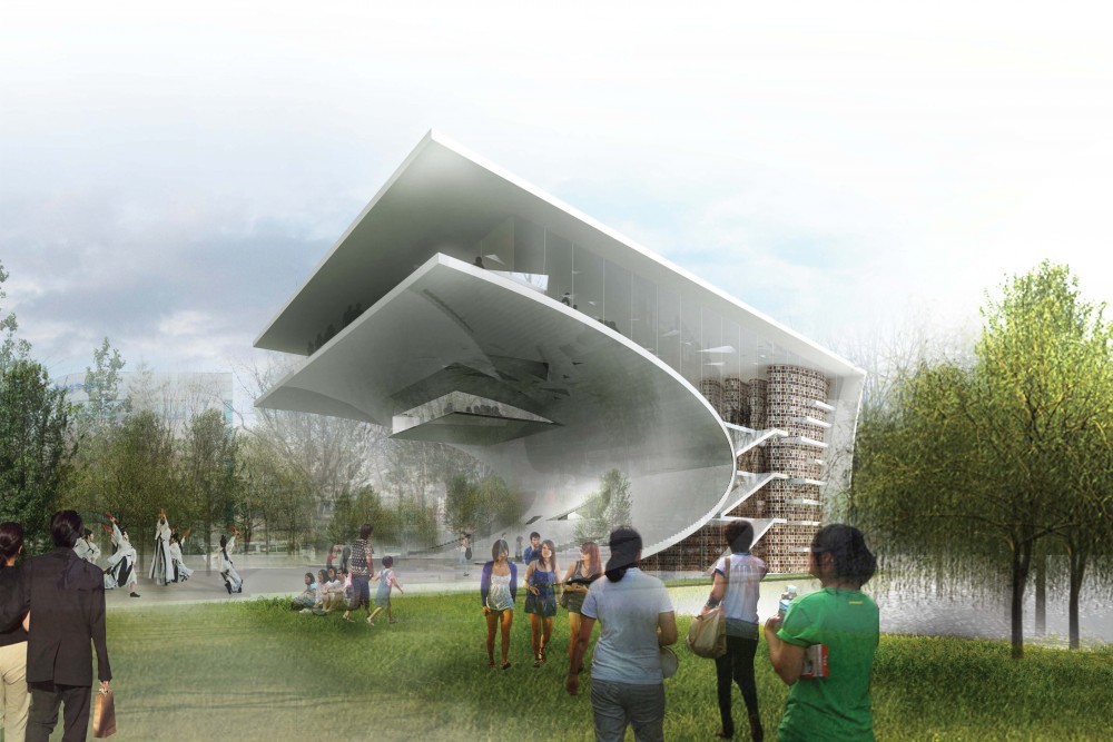 Daegu Gosan Public Library Competition Entry / wHY Architecture & Design