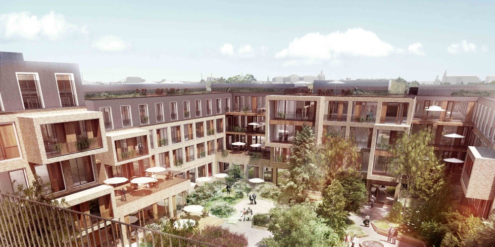 Sølund Retirement Community Second Prize Winning Proposal / Henning Larsen Architects