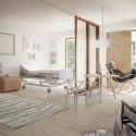 Sølund Retirement Community Second Prize Winning Proposal (4) Sølund Retirement Community Second Prize Winning Proposal (4) Courtesy of Henning Larsen Architects