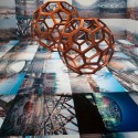 "Ai Weiwei: According to What?" (4) "Ai Weiwei: According to What?" (4) From left to right: Beijing’s 2008 Olympic Stadium, 2005-08; Divina Proportione, 2006; F-Size, 2011. Photo: Cathy Carver.