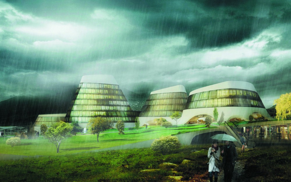 Visionary Concept for Science Campus / AllesWirdGut Architektur