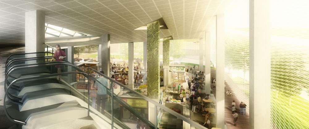 Bukit Panjang Hawker Center International Competition Entry / Materium