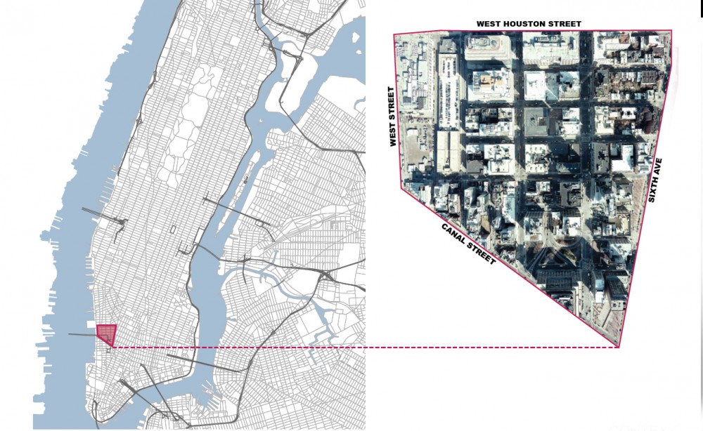 Masterplan for Hudson Square Streetscape Improvements / Mathews Nielsen Landscape Architects