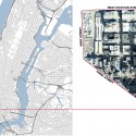 Masterplan for Hudson Square Streetscape Improvements (2) context diagram 01 / Courtesy of Mathews Nielsen Landscape Architects