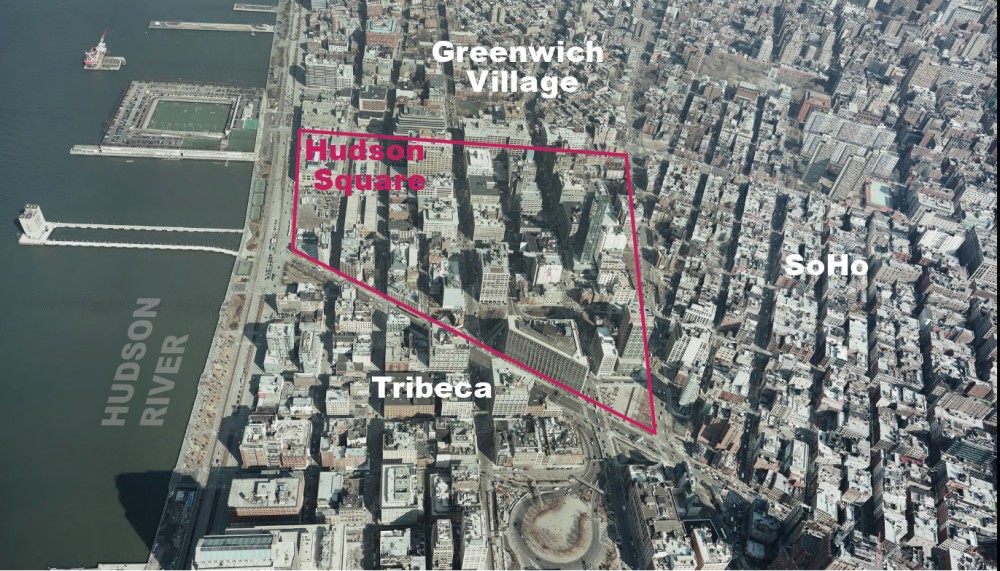 Masterplan for Hudson Square Streetscape Improvements / Mathews Nielsen Landscape Architects