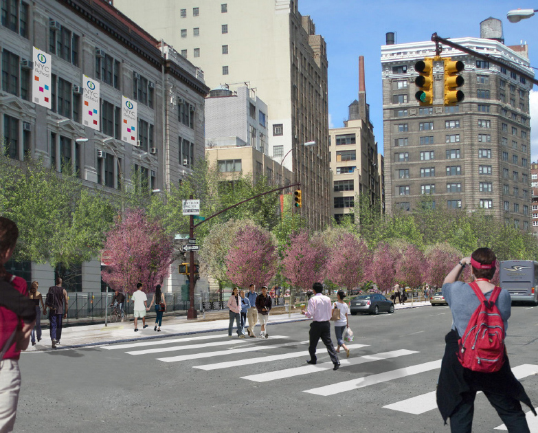 Masterplan for Hudson Square Streetscape Improvements / Mathews Nielsen Landscape Architects