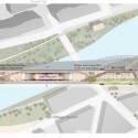 Transforming the Bridge Competition Winners (2) First Place (Tied) / Archilier Architecture; Courtesy of Transforming the Bridge Competition