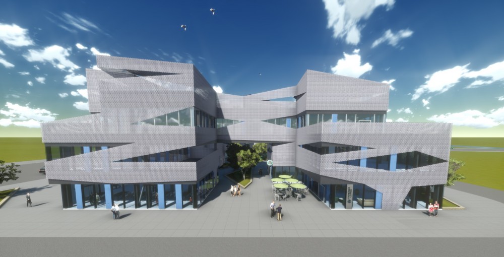 Jiading Office Complex / Damian Donze (Tongji Architectural Design and Research Institute)