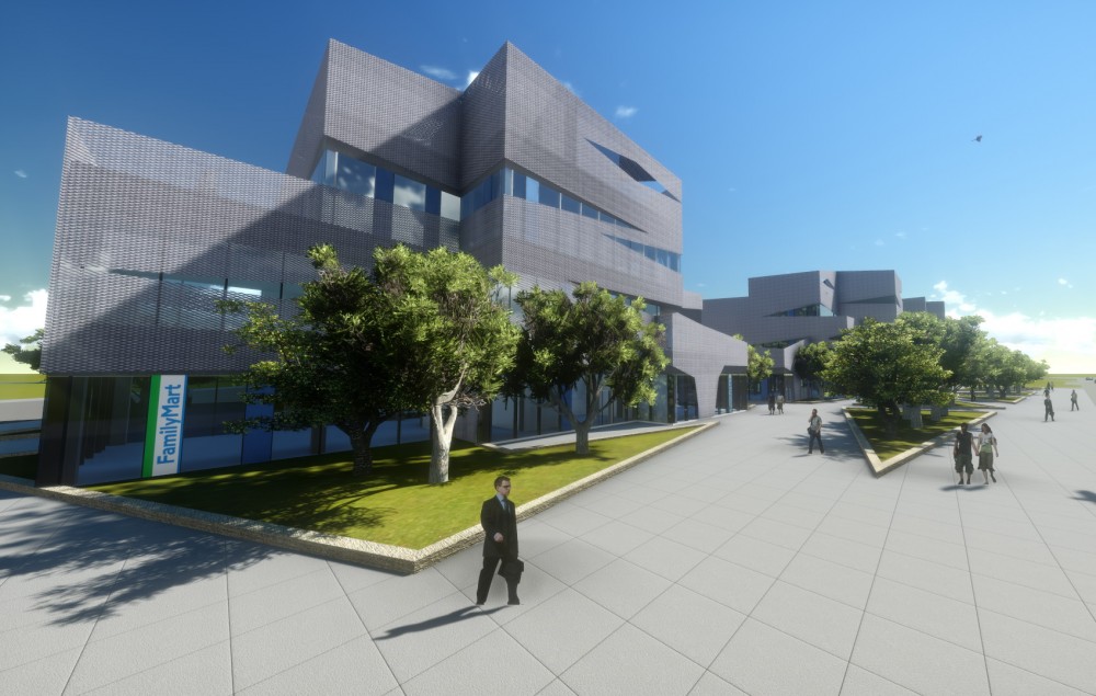 Jiading Office Complex / Damian Donze (Tongji Architectural Design and Research Institute)