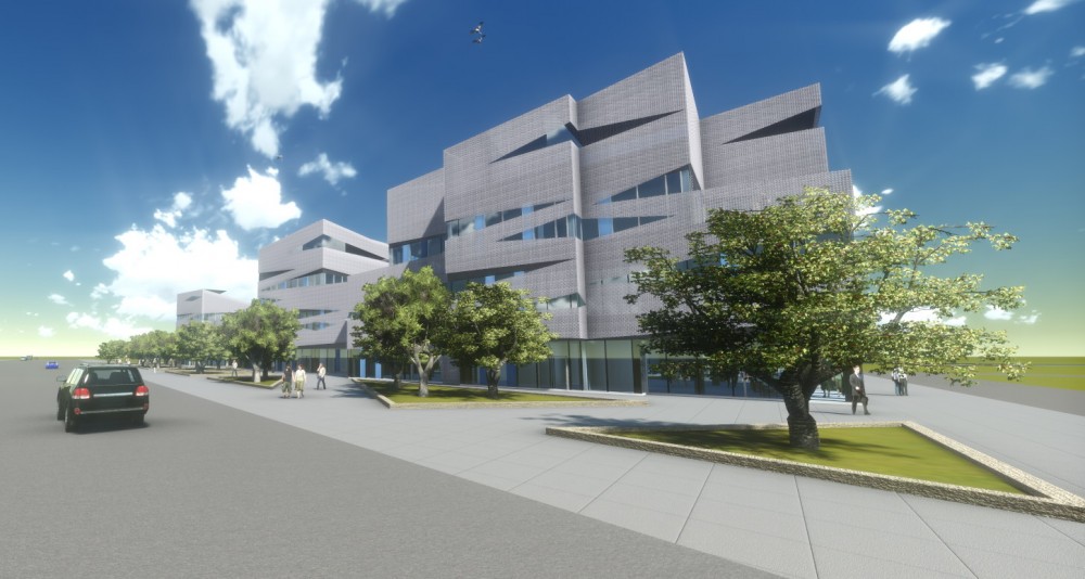 Jiading Office Complex / Damian Donze (Tongji Architectural Design and Research Institute)