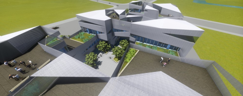 Jiading Office Complex / Damian Donze (Tongji Architectural Design and Research Institute)