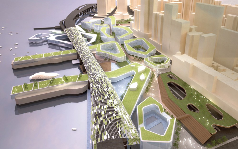 North Point Harbour Urban Planning Concept Winning Proposal / Chris Y. H. Chan + Stephanie M. L. Tan