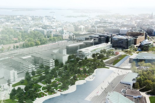 Light Forest: Helsinki Central Library Competition Entry (1)
