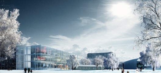 Light Forest: Helsinki Central Library Competition Entry (3)