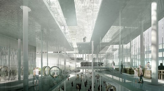 Light Forest: Helsinki Central Library Competition Entry (4)