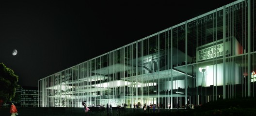 Light Forest: Helsinki Central Library Competition Entry (5)
