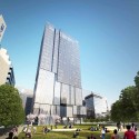 Daishin Securities Headquarters Proposal (4) plaza view 01