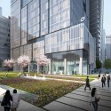 Daishin Securities Headquarters Proposal (5) plaza view 02