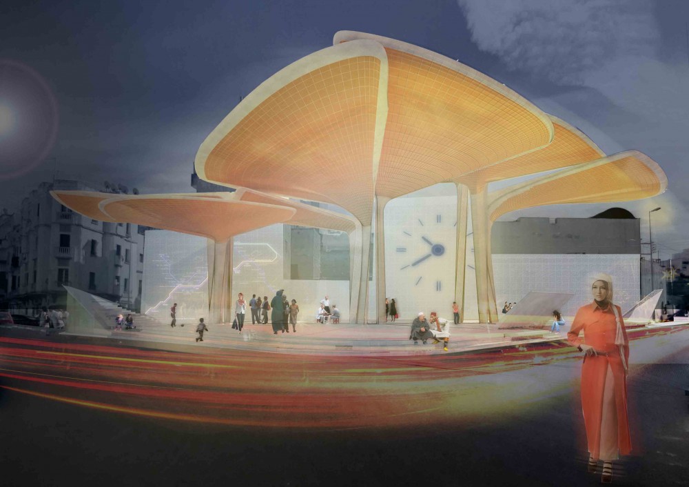 Sustainable Market Square Winning Proposal / TomDavid Architects