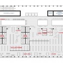 Helsinki Central Library Competition Entry (16) third floor plan 01