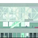 Helsinki Central Library Competition Entry (18) east elevation