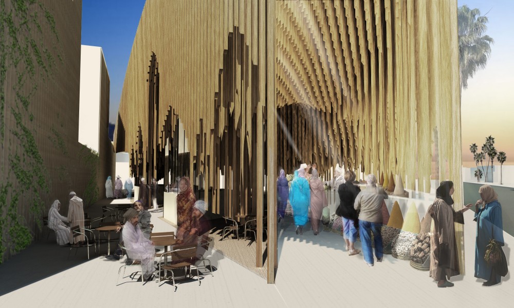 Sustainable Market Square Second Prize Winning Proposal / PMG Architects