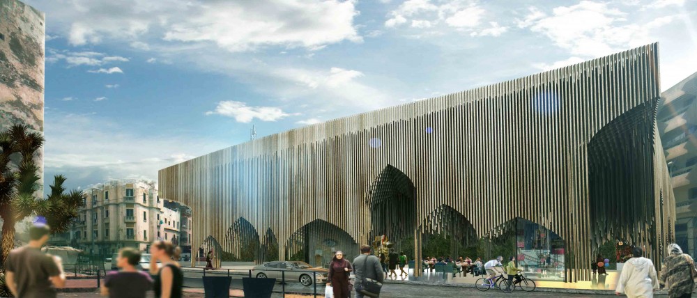 Sustainable Market Square Second Prize Winning Proposal / PMG Architects