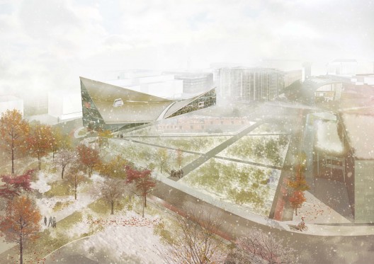 Helsinki Central Library Competition Entry (4)
