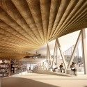 Helsinki Central Library Competition Entry (6) Helsinki Central Library Competition Entry (6) Courtesy of OODA