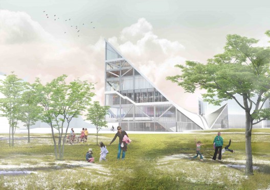Helsinki Central Library Competition Entry (3)