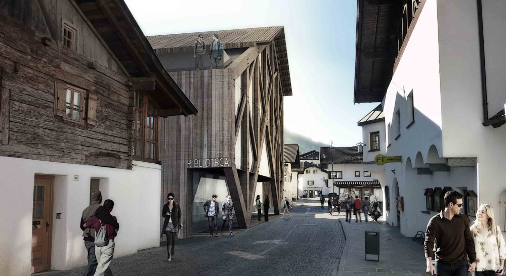 St. Martin Library Competition Entry / AZPA