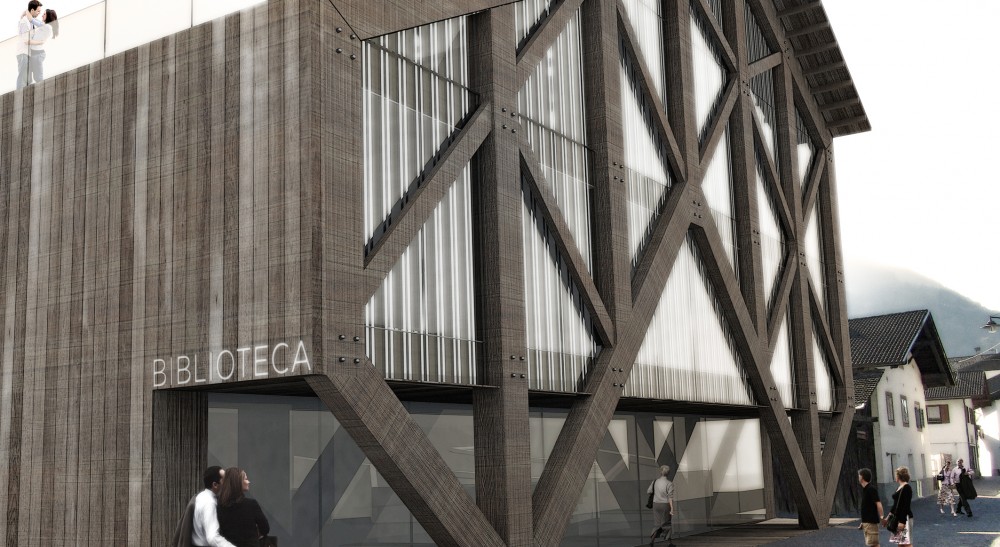 St. Martin Library Competition Entry / AZPA