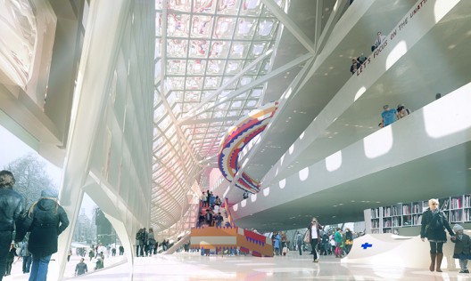 Helsinki Central Library Competition Entry (4)