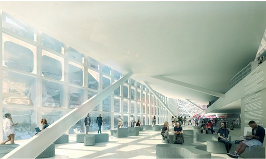 Helsinki Central Library Competition Entry (5)