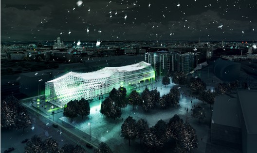 Helsinki Central Library Competition Entry (3)