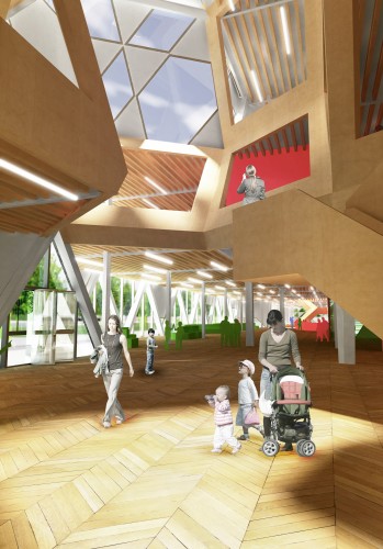 Helsinki Central Library Competition Entry (4)