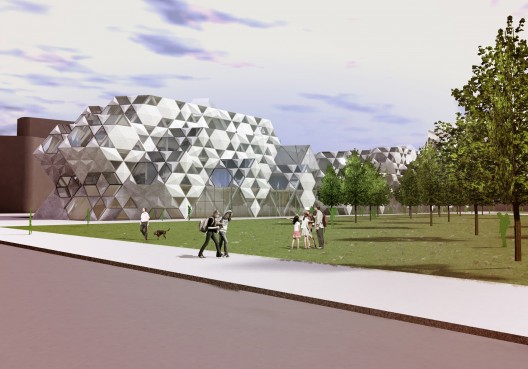 Helsinki Central Library Competition Entry (2)