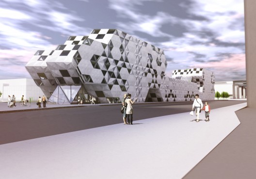 Helsinki Central Library Competition Entry (3)